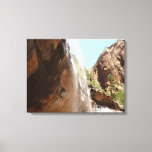 Emerald Pool Falls II from Zion National Park Canvas Print