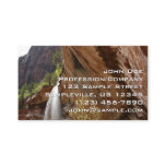Emerald Pool Falls III from Zion National Park Business Card