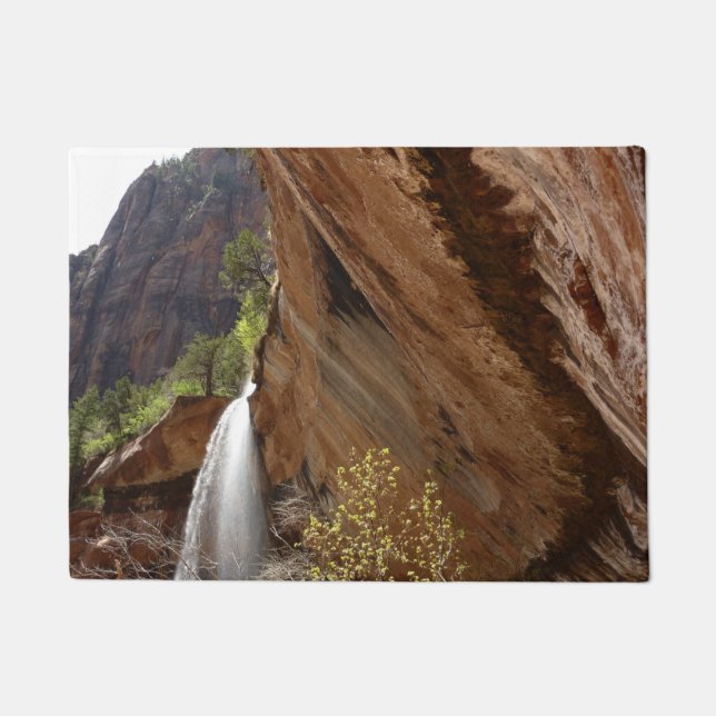 Emerald Pool Falls III from Zion National Park Doormat (Front)