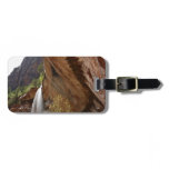 Emerald Pool Falls III from Zion National Park Luggage Tag