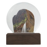 Emerald Pool Falls III from Zion National Park Snow Globe
