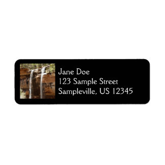 Emerald Pool Falls IV from Zion National Park Label