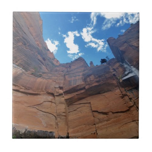 Emerald pools Weeping Rock Zion National Park Ceramic Tile
