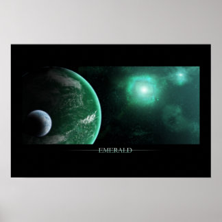 Emerald Poster