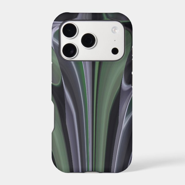 Emerald Radiance | Beautiful Green Aurora Texture  Case-Mate iPhone Case (Back)