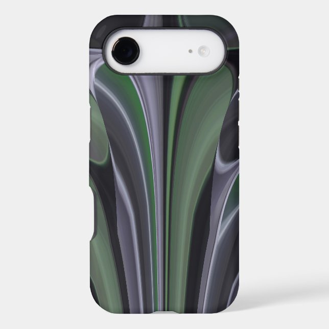 Emerald Radiance | Beautiful Green Aurora Texture  Case-Mate iPhone Case (Back)