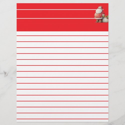 Emerald red Return Address Letterhead