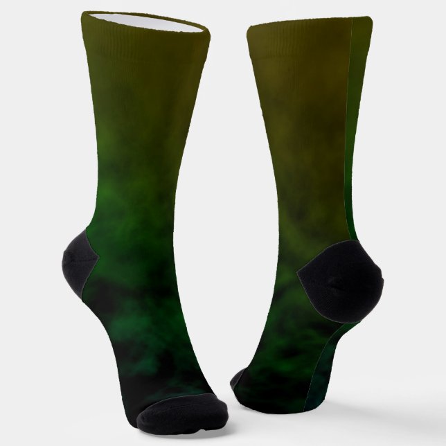 Emerald Refrain Socks (Angled)