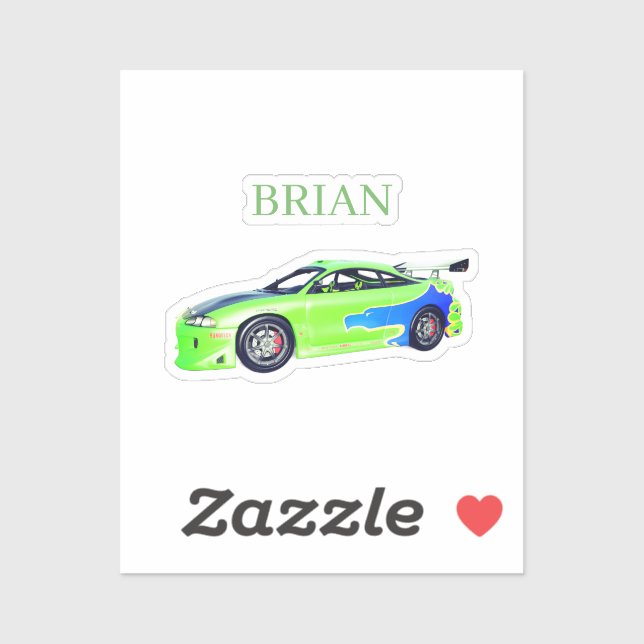 Emerald Roadrunner of the Verdant Horizon Sticker (Sheet)