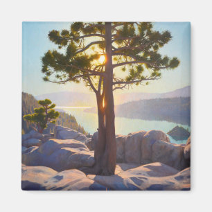 Emerald Rock Refrigerator Magnet