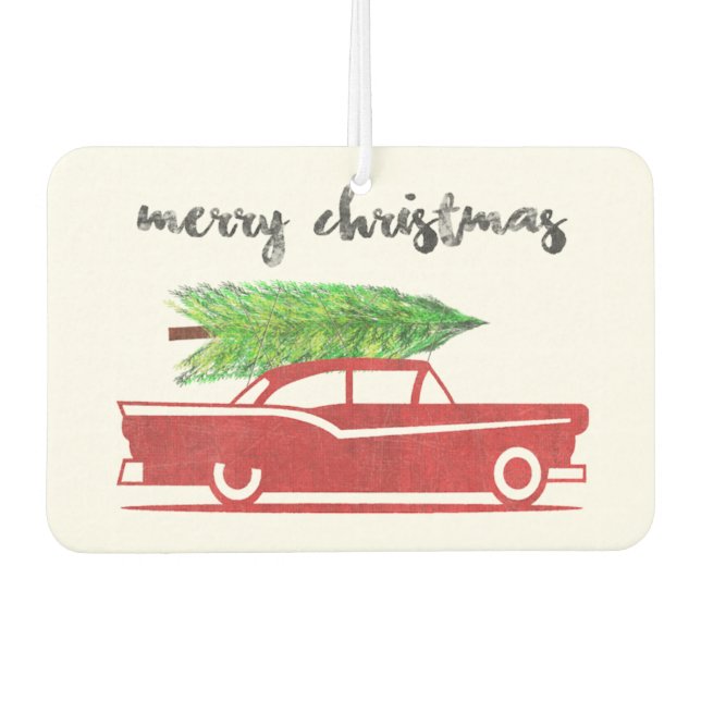 Emerald Sea Car Fresher - Christmas Air Freshener (Front)