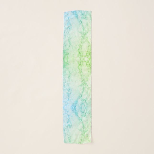 Emerald Sea Drapery Scarf (Front)