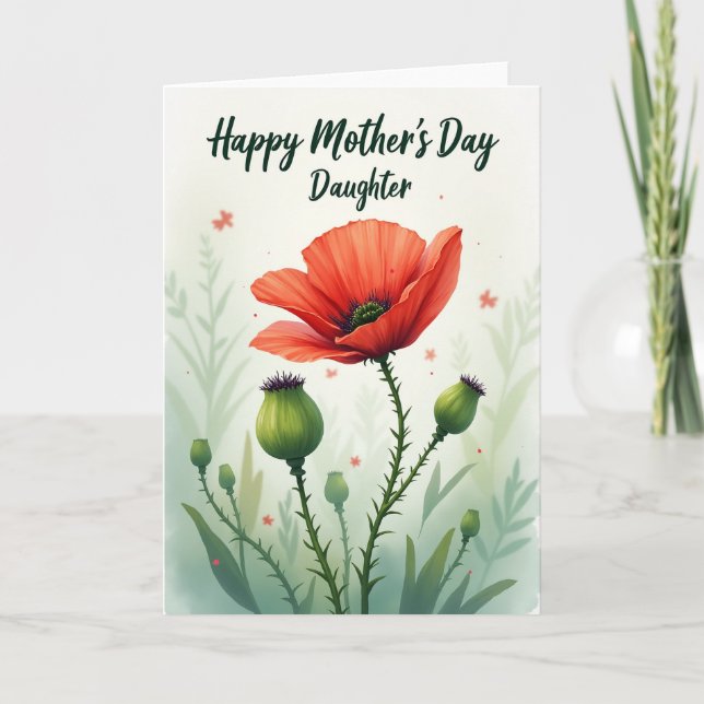 Emerald Seed Mothers Day Card (Front)
