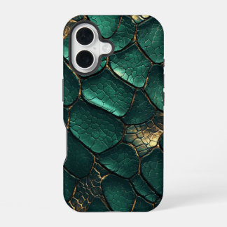 Emerald Serpent Snakeskin Phone Case