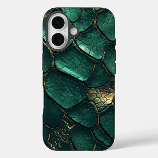 Emerald Serpent Snakeskin Phone Case