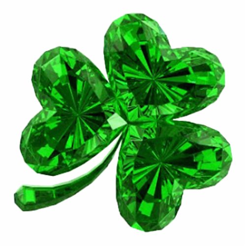 Emerald Shamrock Magnet