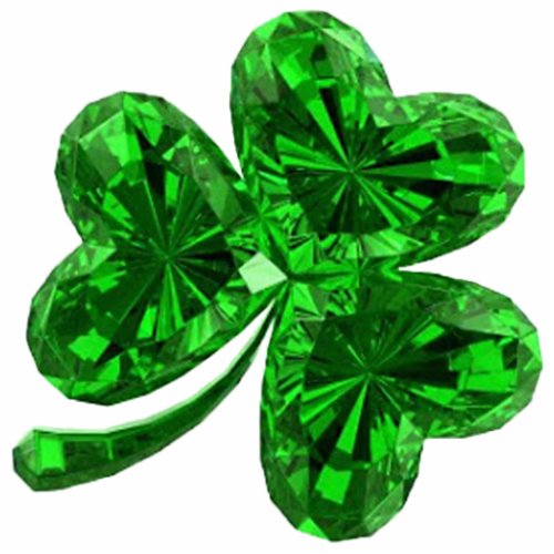 Emerald Shamrock Magnet