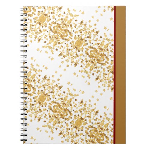 Emerald Smiple Cute Santa Notebook
