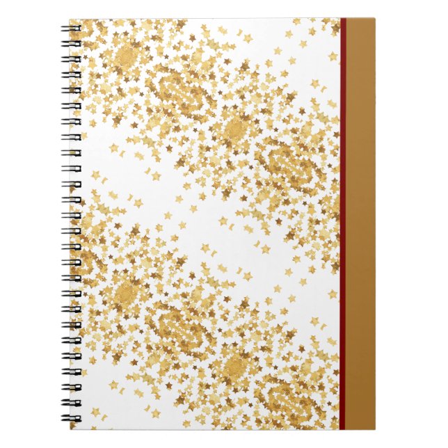 Emerald Smiple Cute Santa  Notebook (Front)