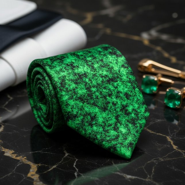 Emerald Speckle Neck Tie (Creator Uploaded)