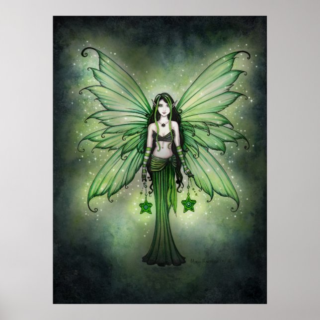 Emerald Star Fairy Poster (Front)
