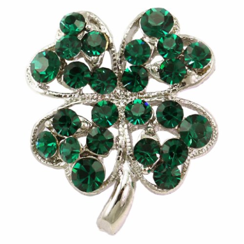 Emerald_Studded Shamrock Ornament