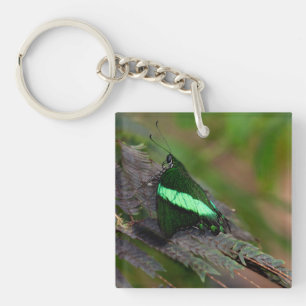 Emerald Swallowtail Keychain