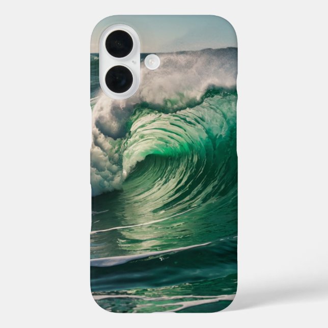 Emerald Swell Case-Mate iPhone Case (Back)
