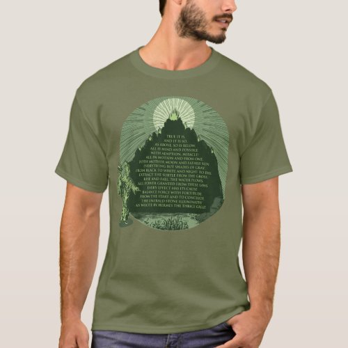 Emerald Tablet  T_Shirt