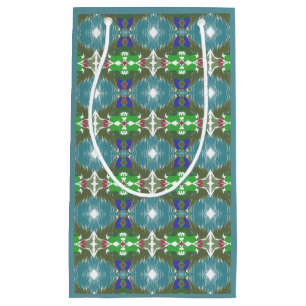 Emerald Tide Kaleidoscope Small Gift Bag