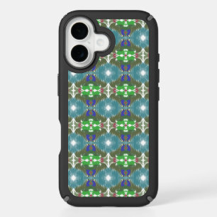 Emerald Tide Kaleidoscope iPhone 16 Case