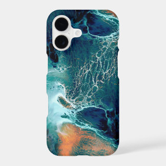 Emerald Tides in Motion iPhone 17 Case
