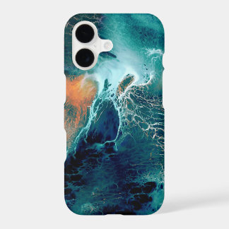 Emerald Tides in Motion iPhone 17 Case