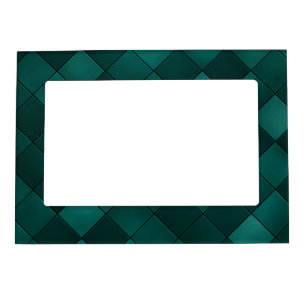 Emerald Tile Pattern – Modern Luxury Magnetic Frame