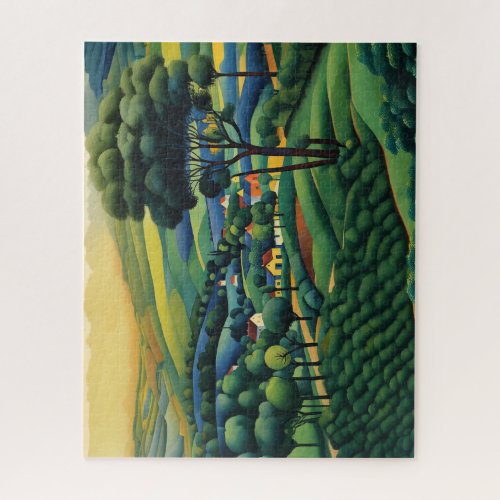 Emerald Valley Dreams Jigsaw Puzzle