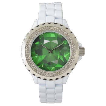 Emerald Watch by KRStuff at Zazzle
