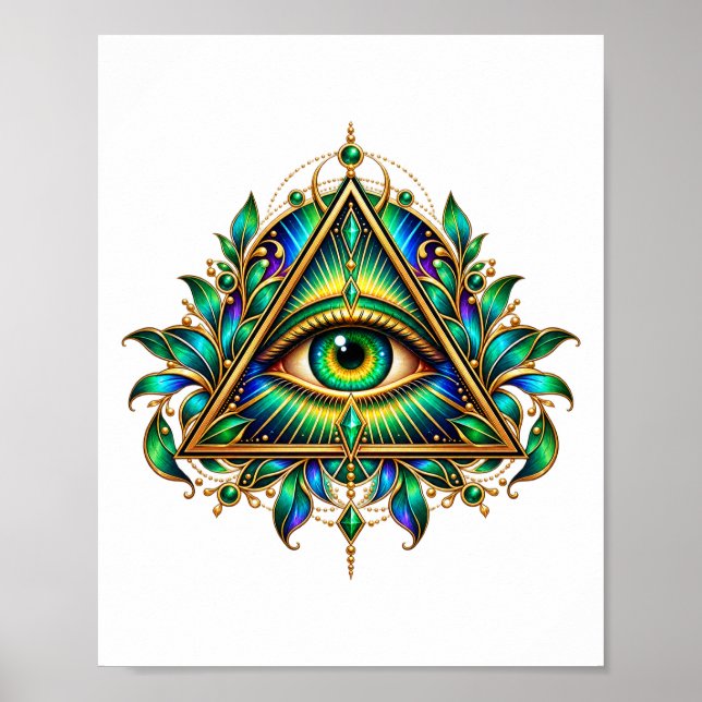 Emerald Watcher Poster (Front)