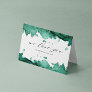 Emerald Watercolor Wash Mother's Day Card