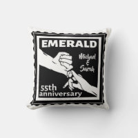 Emerald wedding anniversary 55 years