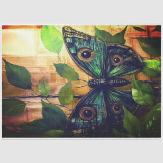 Emerald Wings Tissue by Elsie Lane Tissue Paper