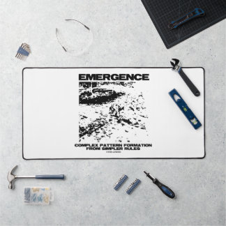 Emergence Complex Pattern Formation From Simpler Desk Mat