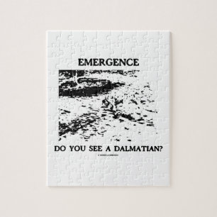 Emergence Do You See A Dalmatian? Optical Illusion Jigsaw Puzzle