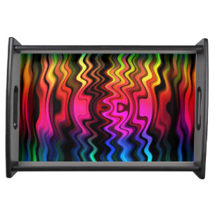 Emergence serving tray