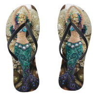 Emergence the Mermaid Flip Flops