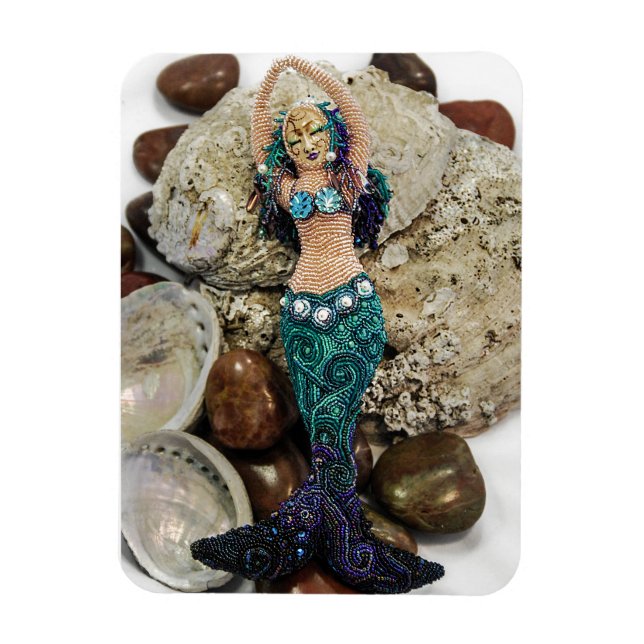 Emergence the Mermaid Photo Magnet (Vertical)