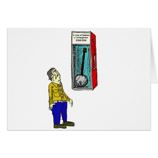 Emergency Banjo Cards (Front Horizontal)