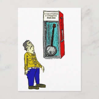 Emergency Banjo Postcard