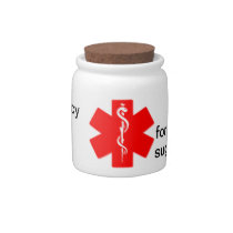 Emergency candy jar