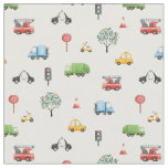 Emergency Cars rescue service toy car children kid Fabric