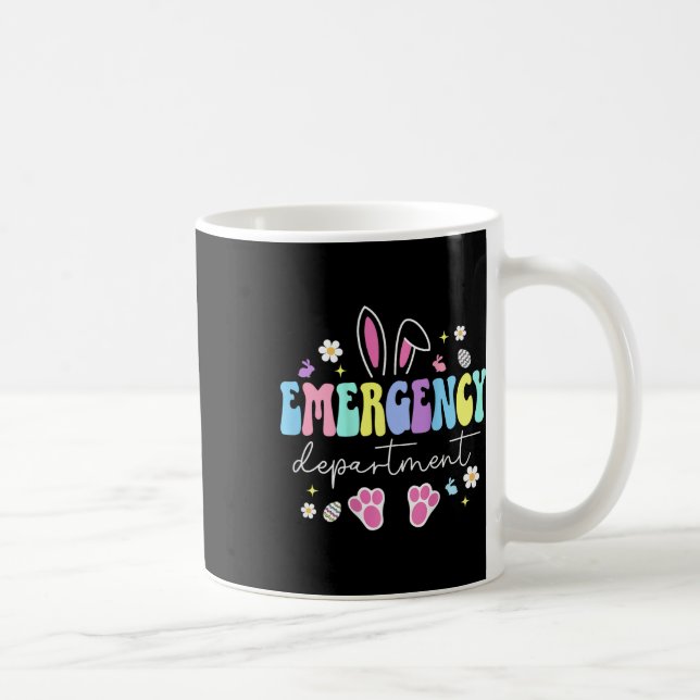 Emergency Department Easter Er Nurse Emergency Roo Coffee Mug (Right)